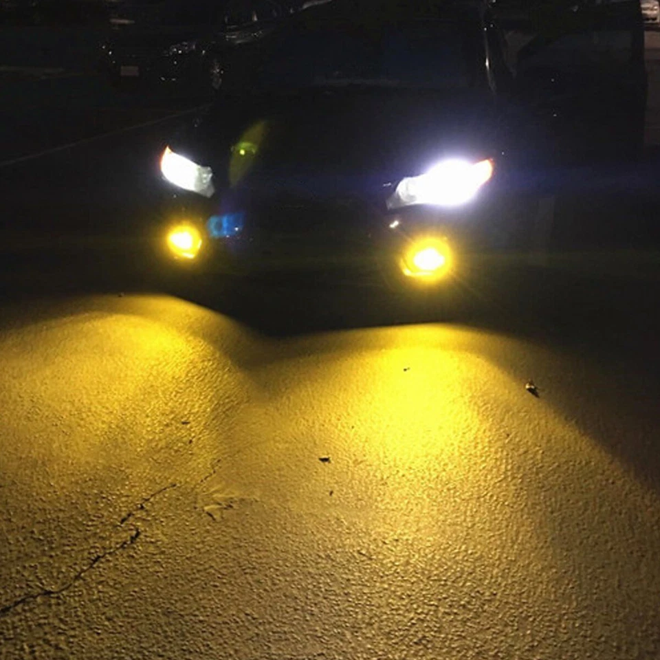 Para BMW 320i 328i 335i 750Li 750i xDrive - 2 Piezas 3000K LED Bombillas Antiniebla Amarillo Foto 3 de 4