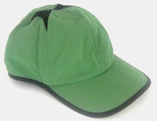 Micro Fiber Cap /Hat  to keep Cool & Dry /Green Black trim / NEW!