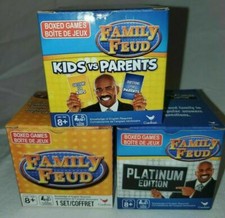 Favorite Games: Friends 3 Different Family Feud in 3" Cubes Choose 1 From 4