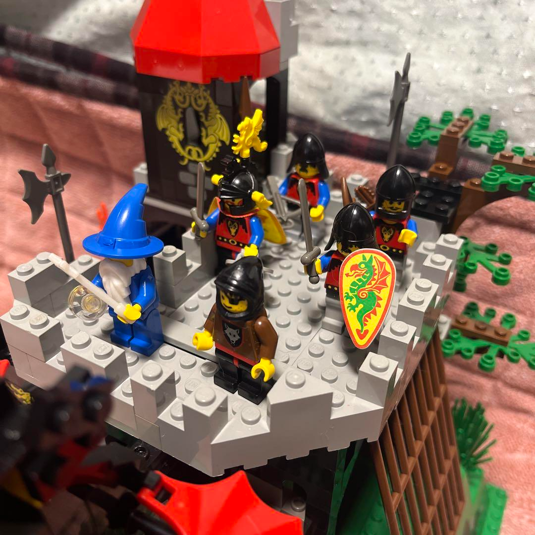 LEGO System Castle Fire Breathing Fortress 6082 Vinage 1993 Used