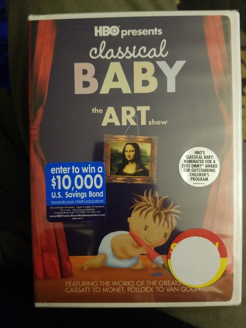 New & Sealed HBO's Classical Baby: The Art Show (DVD, 2005) Emmy