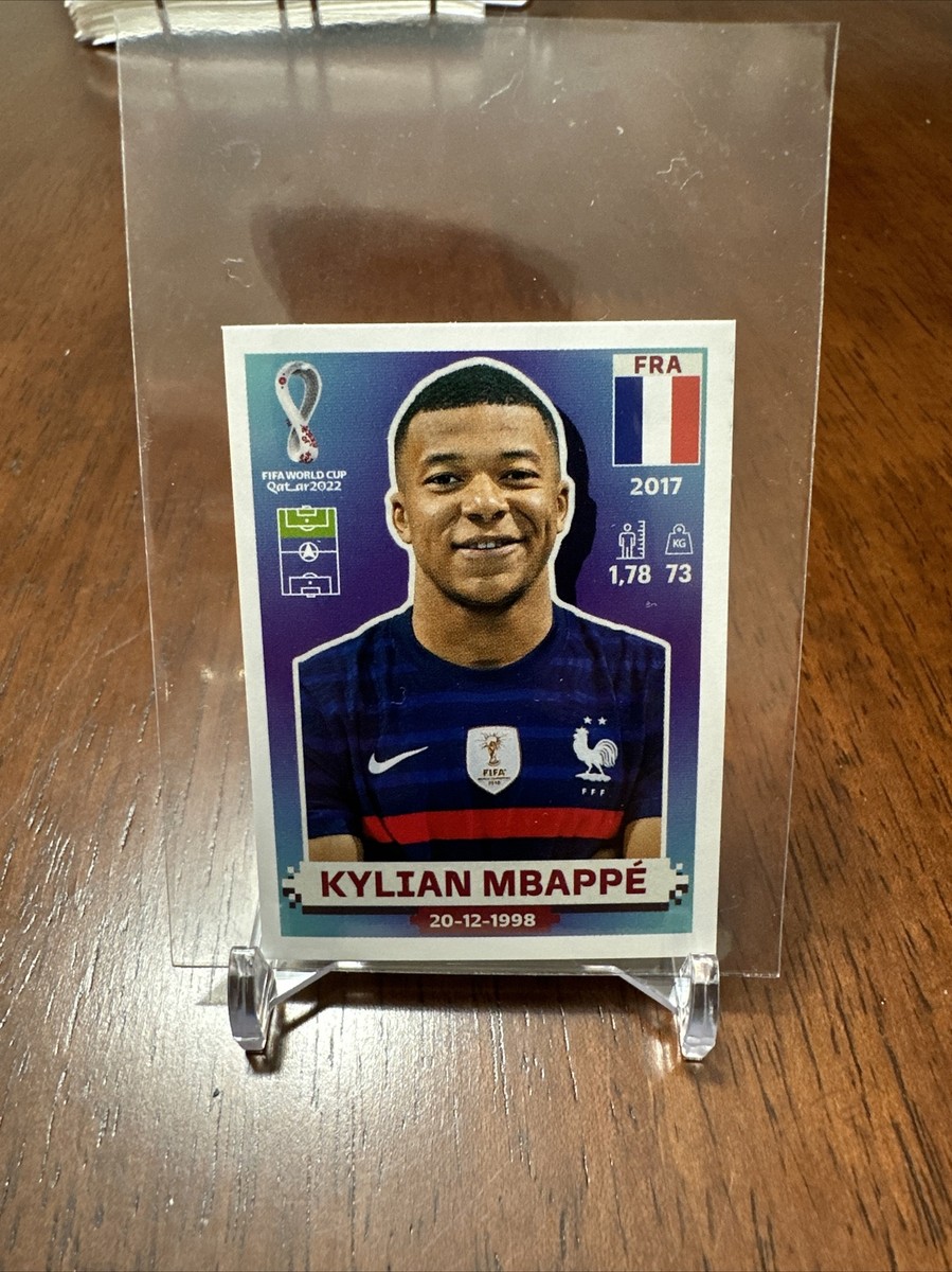 2022 FIFA World Cup Qatar Panini Sticker White Parallel #FRA19