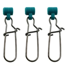 40pcs Braid Swivel Fishing Line Slide High Strength Duo Fast lock Snap Swivel