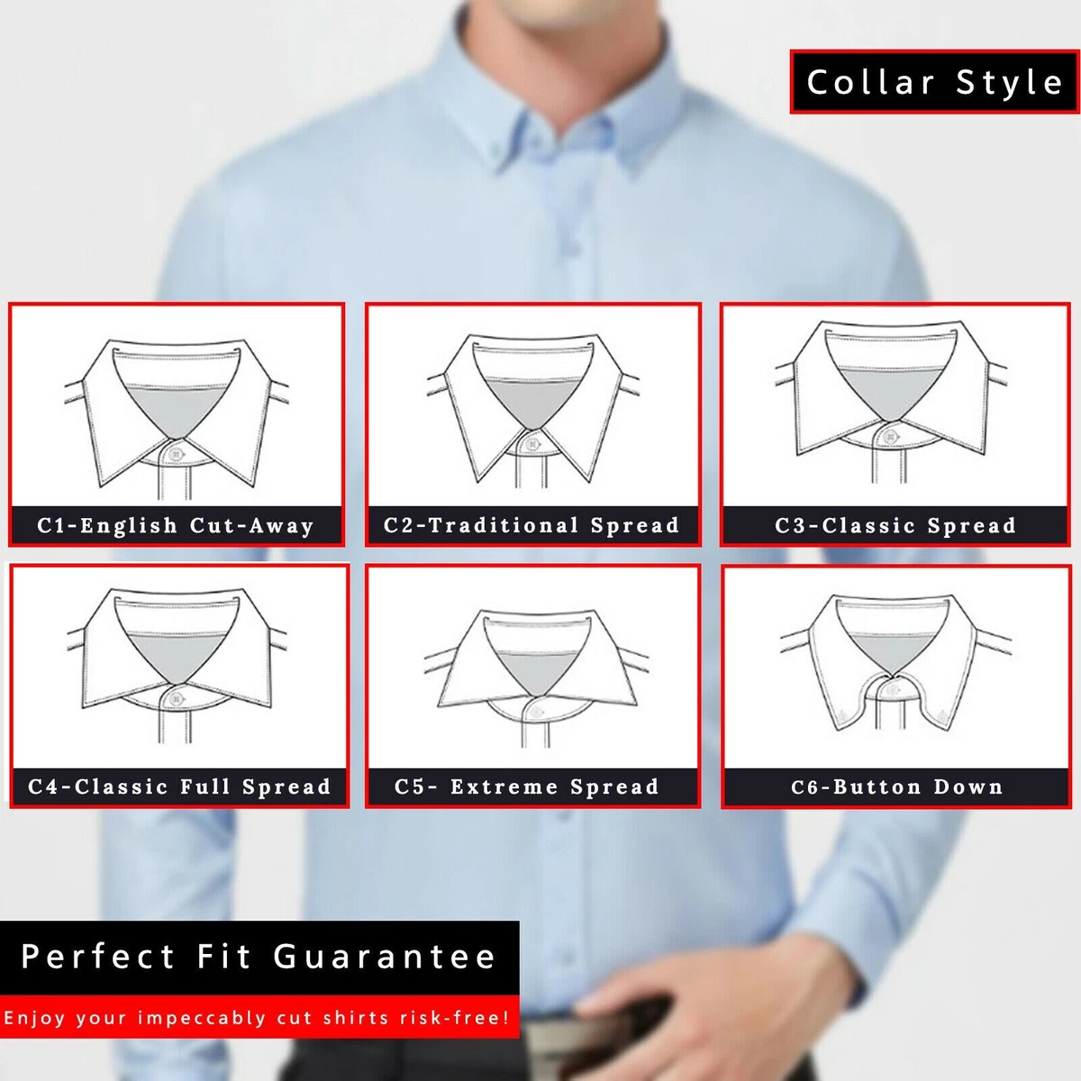 Casual shirt hotsell collar styles