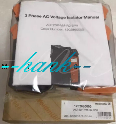 In Box 1PC New For Weidmuller ACT20P-VM-R2 3PH 1202860000 Analog Signal Isolator