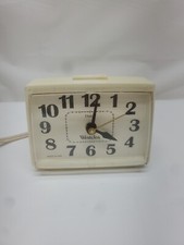 Vintage Westclox Dialite Electric Alarm Clock Model 22090-22540 Made in USA