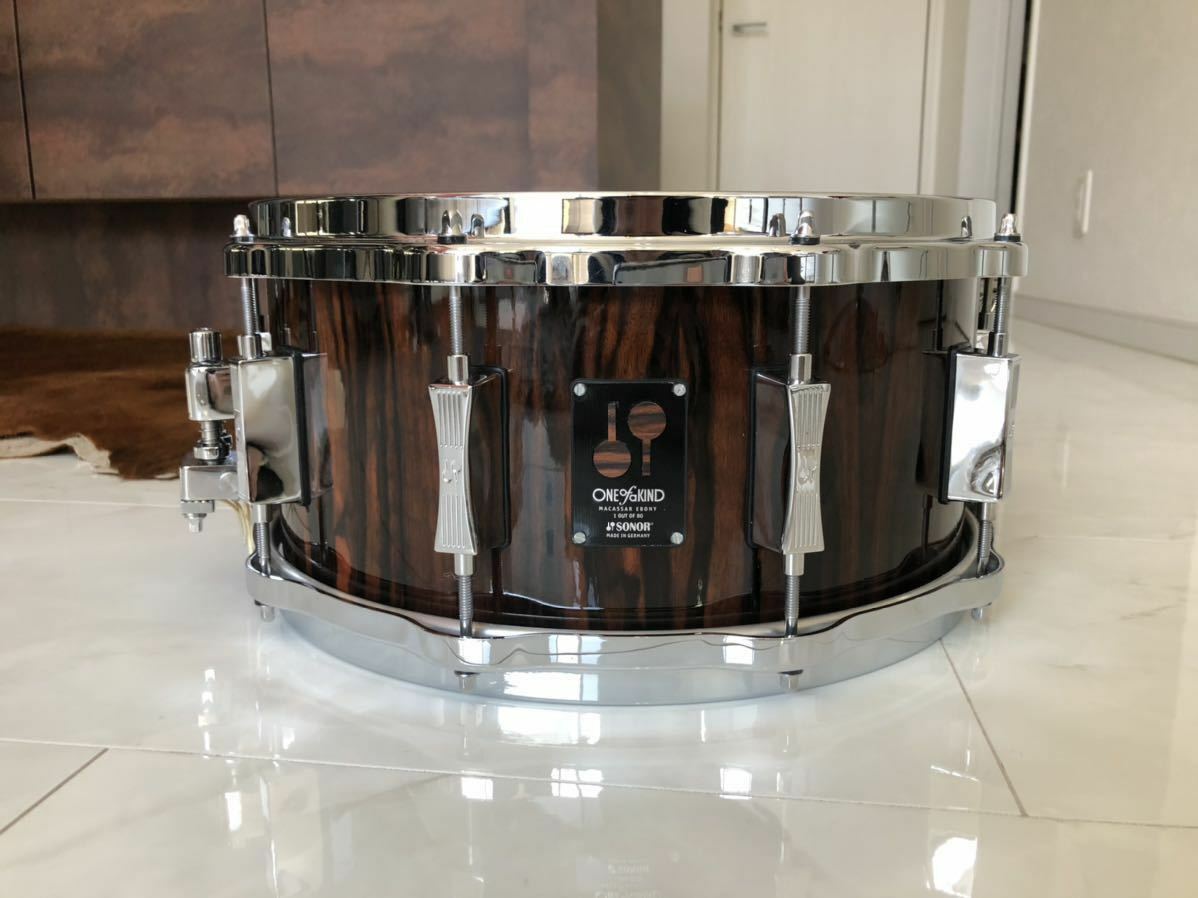 2015 SONOR OOAK15-1465SDWD One-of-a-Kind Snare Drum World Only 80 Rare