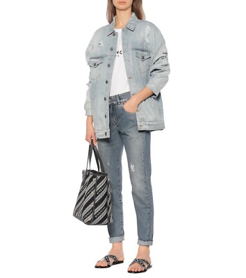 GIVENCHY ◆ Look Book Sandal Givenchy Metallic Leather Dual-Strap Block-Heel Sandals