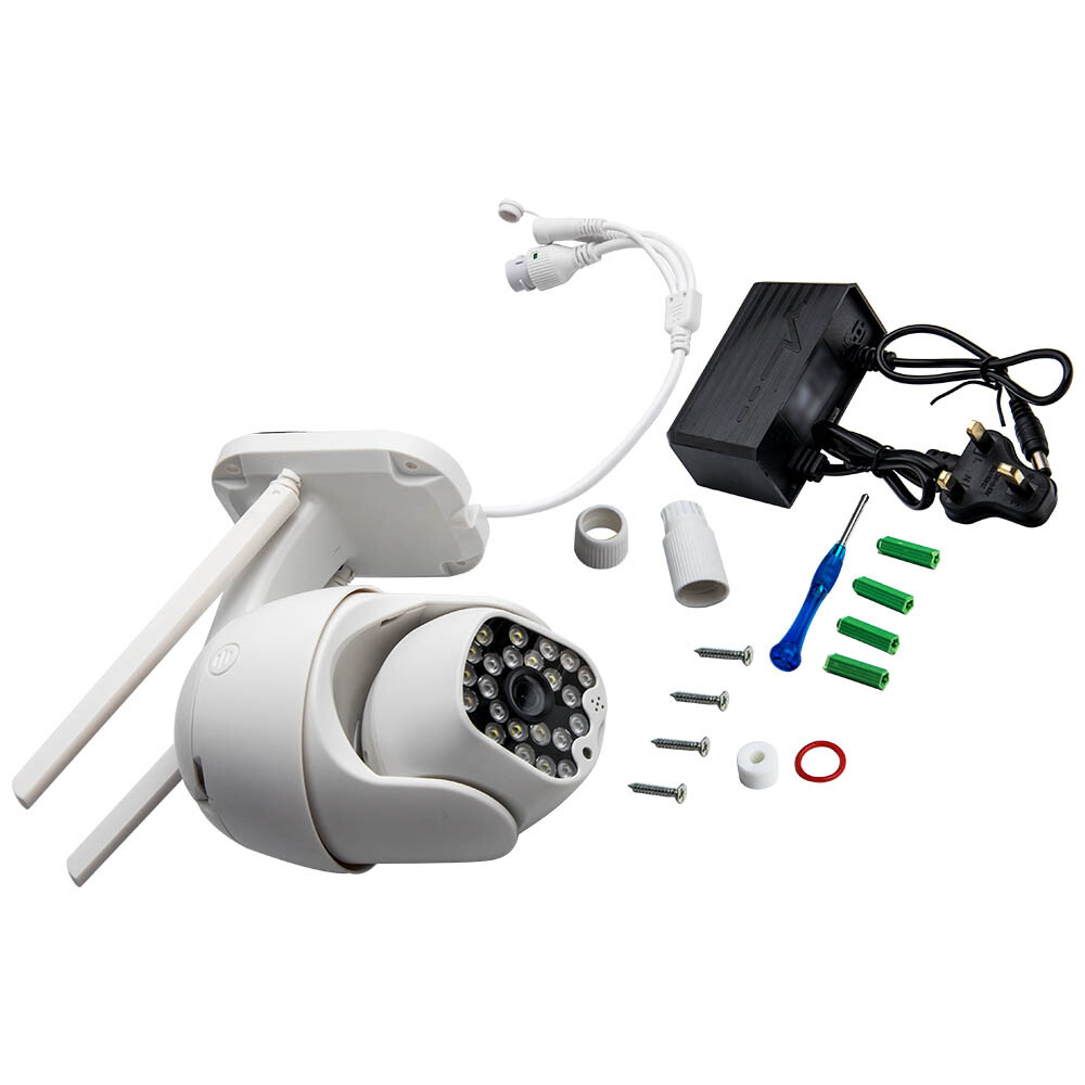 1080P HD Wireless Camera Outdoor CCTV Security Camera PTZ IR Night