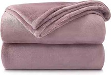 150x200 cm Fleece Cosy Warm Blanket Snuggable Soft Winter Bedding Bed Sofa Throw