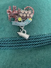 Beer Wagon with Munchen,  Ferris Wheel  and Stein Oktoberfest Hat Pin