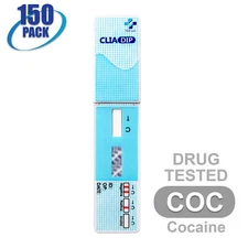 NEW Mintegrity Drug Test Cocaine (COC) Dip Card Urine 150-Pack #MI-WDCO-114