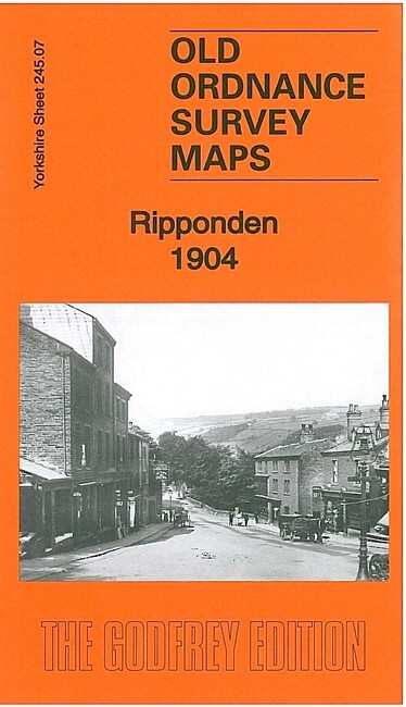 Ripponden 1904  Yorkshire Sheet 245.07 by Alan Godfrey