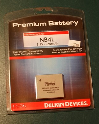 Canon bp208 for the dc10/dc20 video batterie (013803056686)