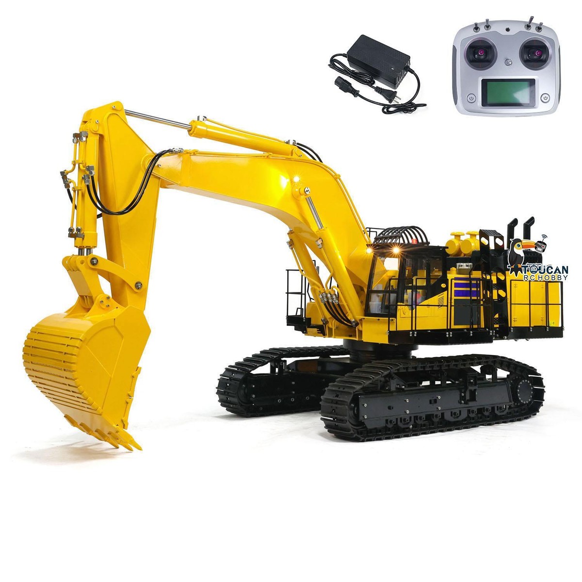 pc1250ラジコン RC Hydraulic Excavator 1/8 Scale PC1250 Metal Heavy Duty