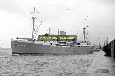 mc1144 - Elder Dempster Liner - Apapa, gebaut 1948 - Foto 6x4