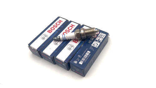 Bosch Zündkerze 0242235668 FR7LDC Für VW Audi Seat Skoda Opel Peugeot BMW Fiat - Video 1 of 1
