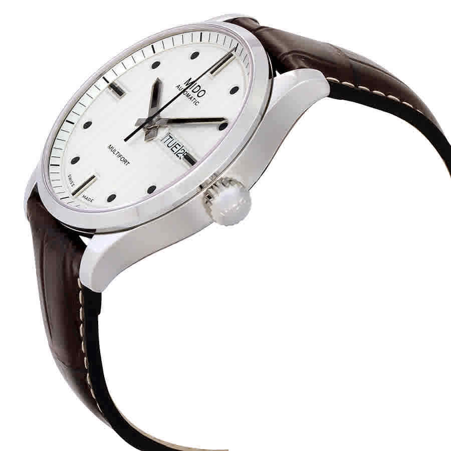 Mido M0054301603100 Watch Multifort Mens M005.430.16.031.00 White