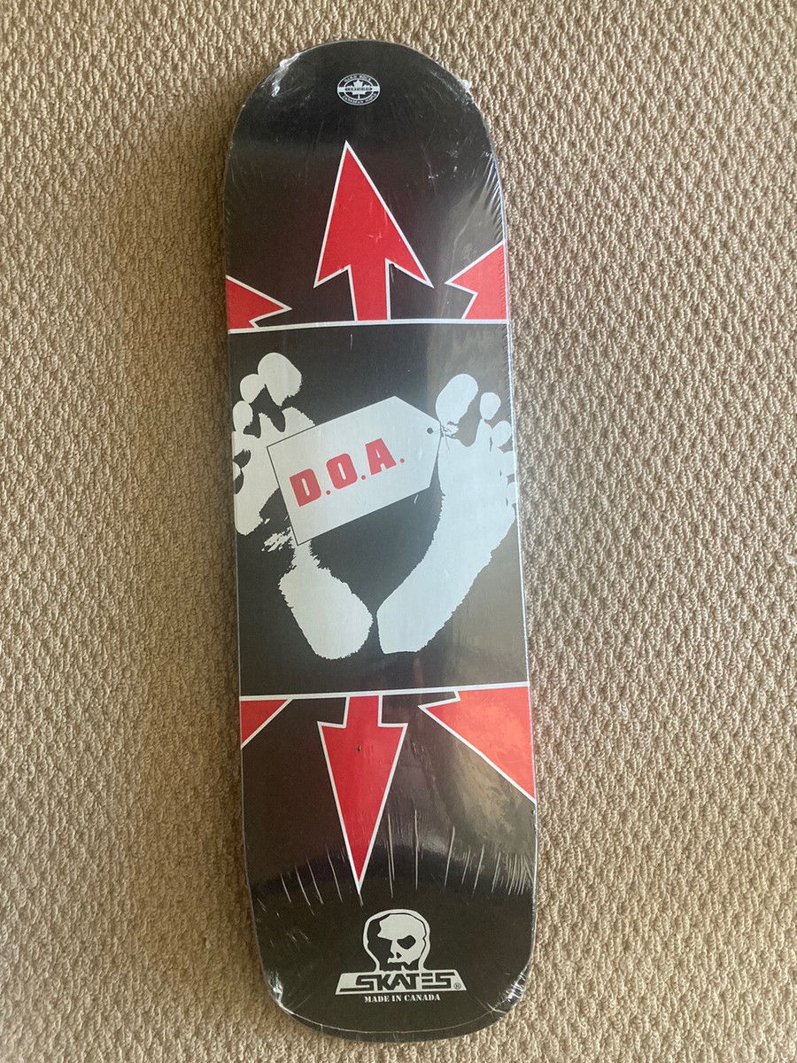 Skull Skates DOA Punk Band Skateboard deck New In shrink Made In