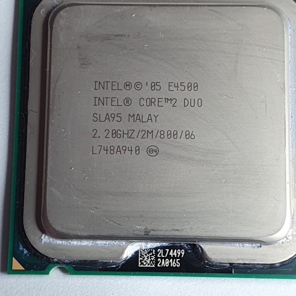 INTEL SLA96 Core Duo E4500 Socket 775 Allendale Processor CPU