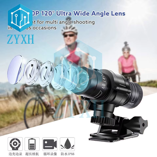 1080P Sports Camera Camcorder Waterproof Mini Outdoor Bike Motorcycle Helmet HD - Picture 4 of 12