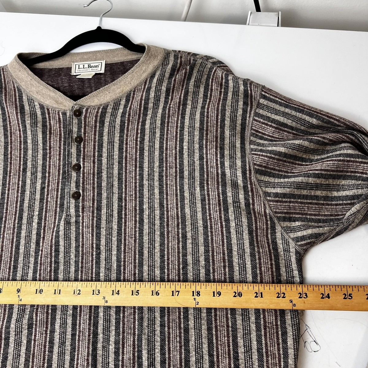 Vintage LL Bean Sweaters Men XL Y2K Striped Long Sleeve Vintage LL Bean Sweaters Men XL Y2K Striped Long Sleeve