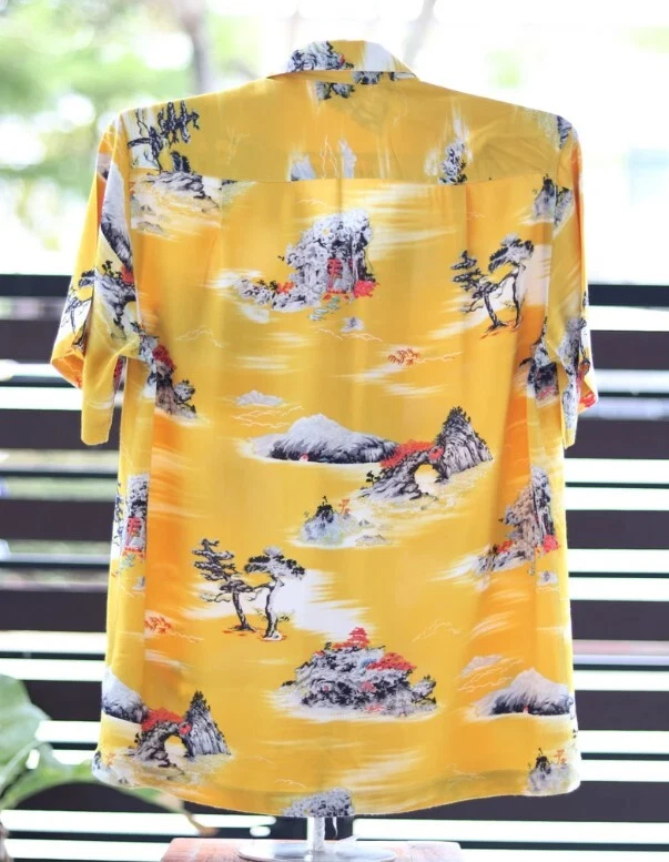 Hawaiian Shirt Brad Pitt (Original Genuine 100%) Yellow Style Cliff Booth
Opens in a new window or t