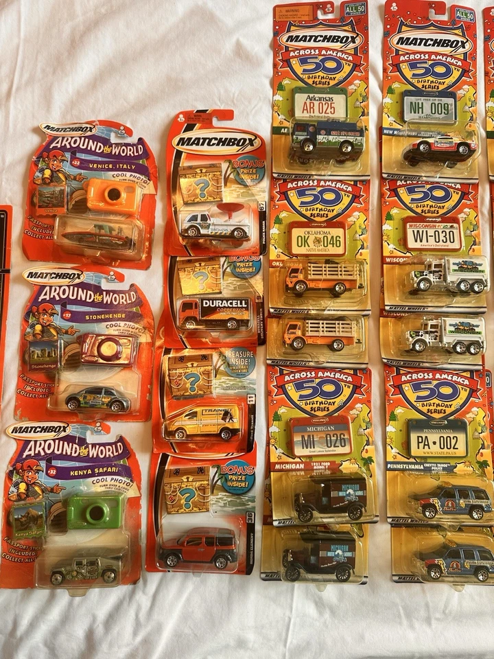 Lot Of 27 Matchbox Across America 50th, Around the World - Image 3 of 4