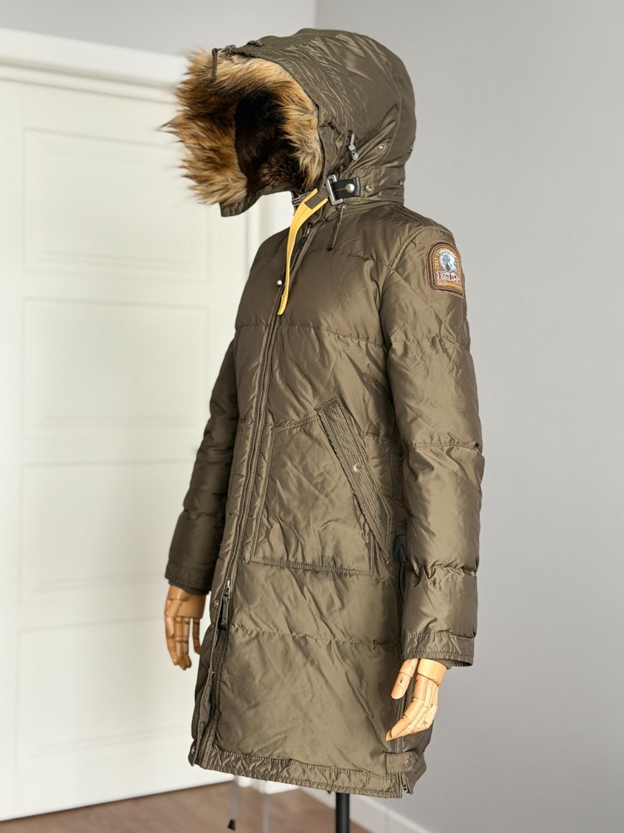 Parajumpers Long Bear Parka Women's Hooded Down Fur Coat Jacket