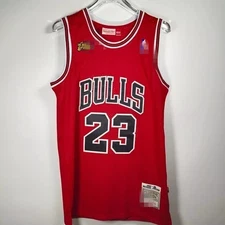 #23 97-98 Season Final Edition Retro Red Vintage Jersey Red