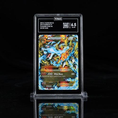 M Charizard-EX graded TAG 6.5 for sale on eBay