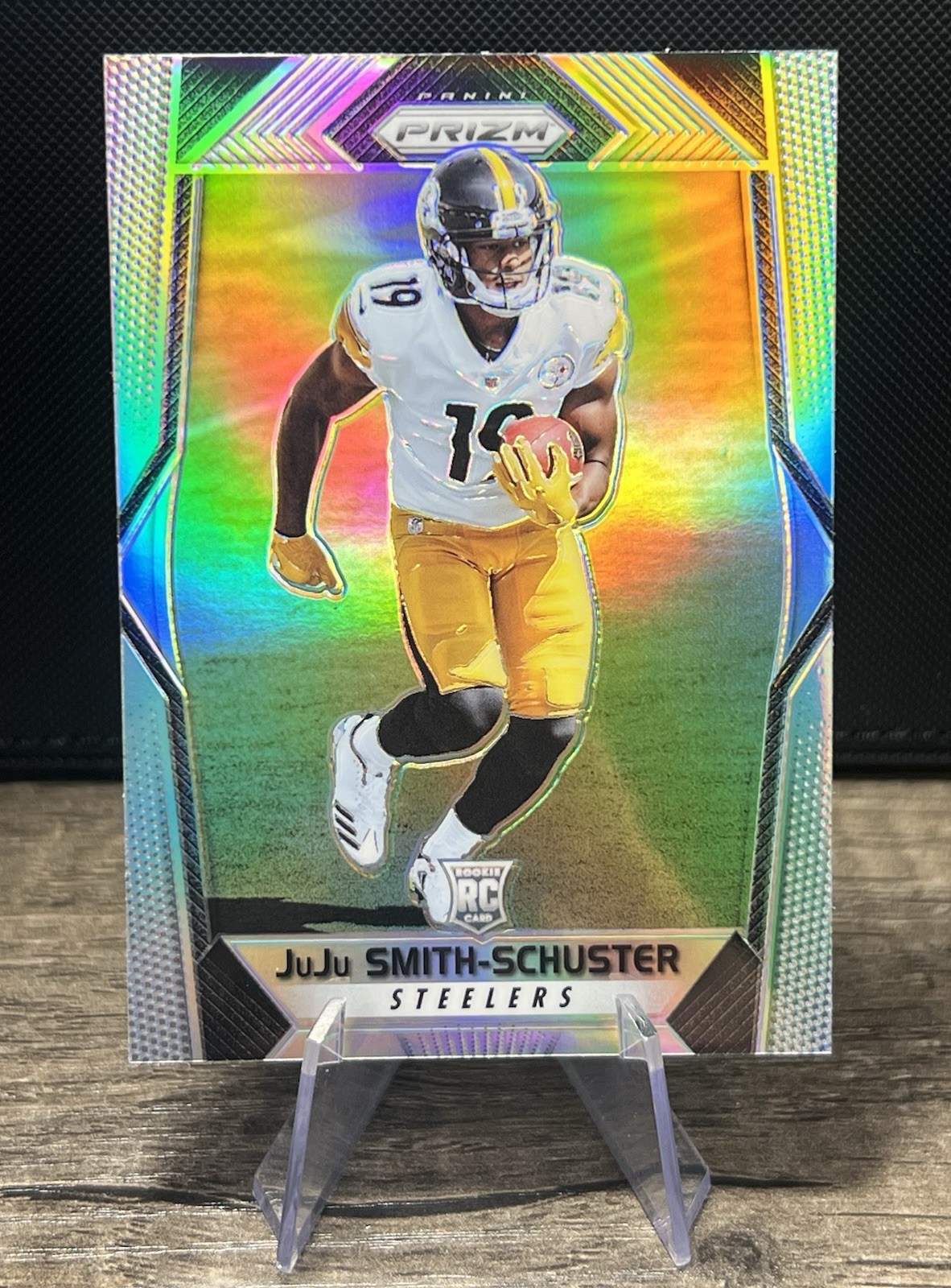 2017 Panini Prizm JuJu Smith-Schuster #281 Silver Prizm Rookie (RC)