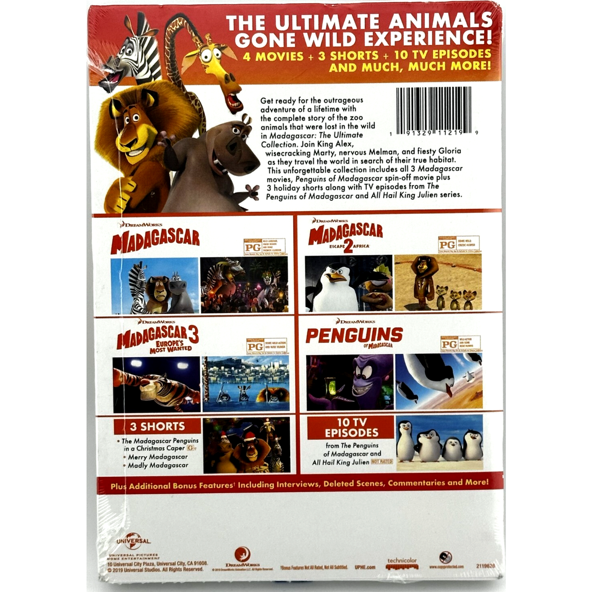 Madagascar: the Ultimate Collection (DVD) for sale online | eBay
