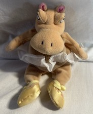 Disney Fantasia Hippo PLUSH Bean Bag Disney Store Exclusive