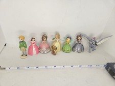 Disney Sofía Las Primeras Figuras/Juguetes Lote De 8 Juguetes Disney PVC Usado Estado