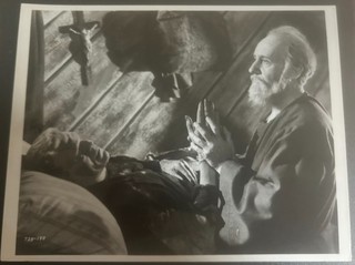 140 Blind hermit prays with Monster BRIDE OF FRANKENSTEIN crucifix KARLOFF