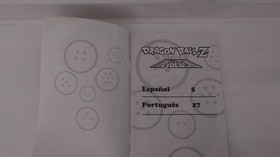 Dragon Ball Z The Legend Sega Saturn Manual de instrucciones (Espa&ntilde;ol y Portugu&eacute;s)