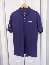 Nike NWT Men's Size Large Golf Polo Shirt Purple Oreo Mondelez International