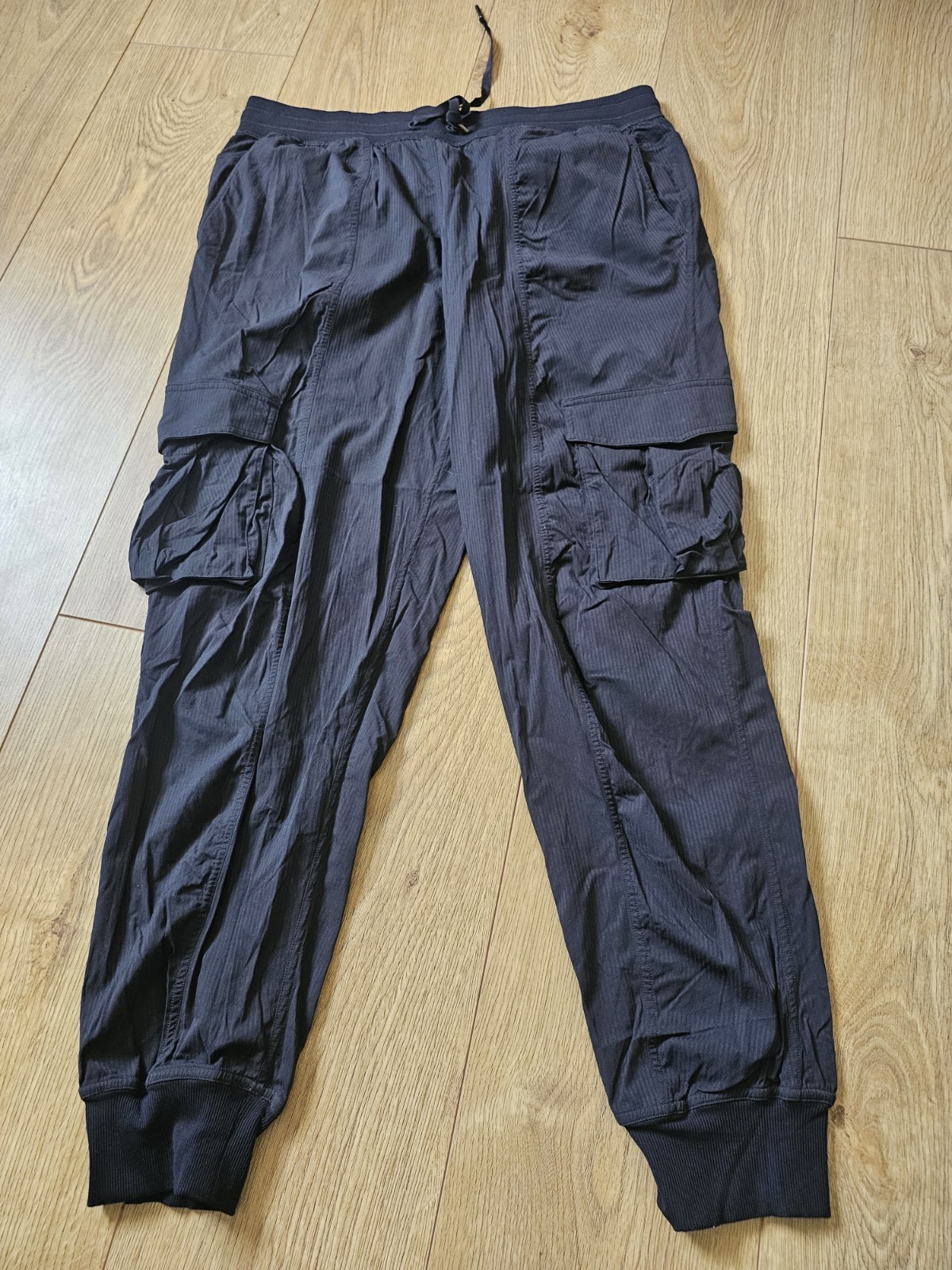 Lululemon Dance Studio Cargo Jogger Black Pants UK Size 14 16 Large image 4