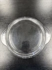Pyrex lid P-270-C Corning Ware Clear Glass Round with Handles