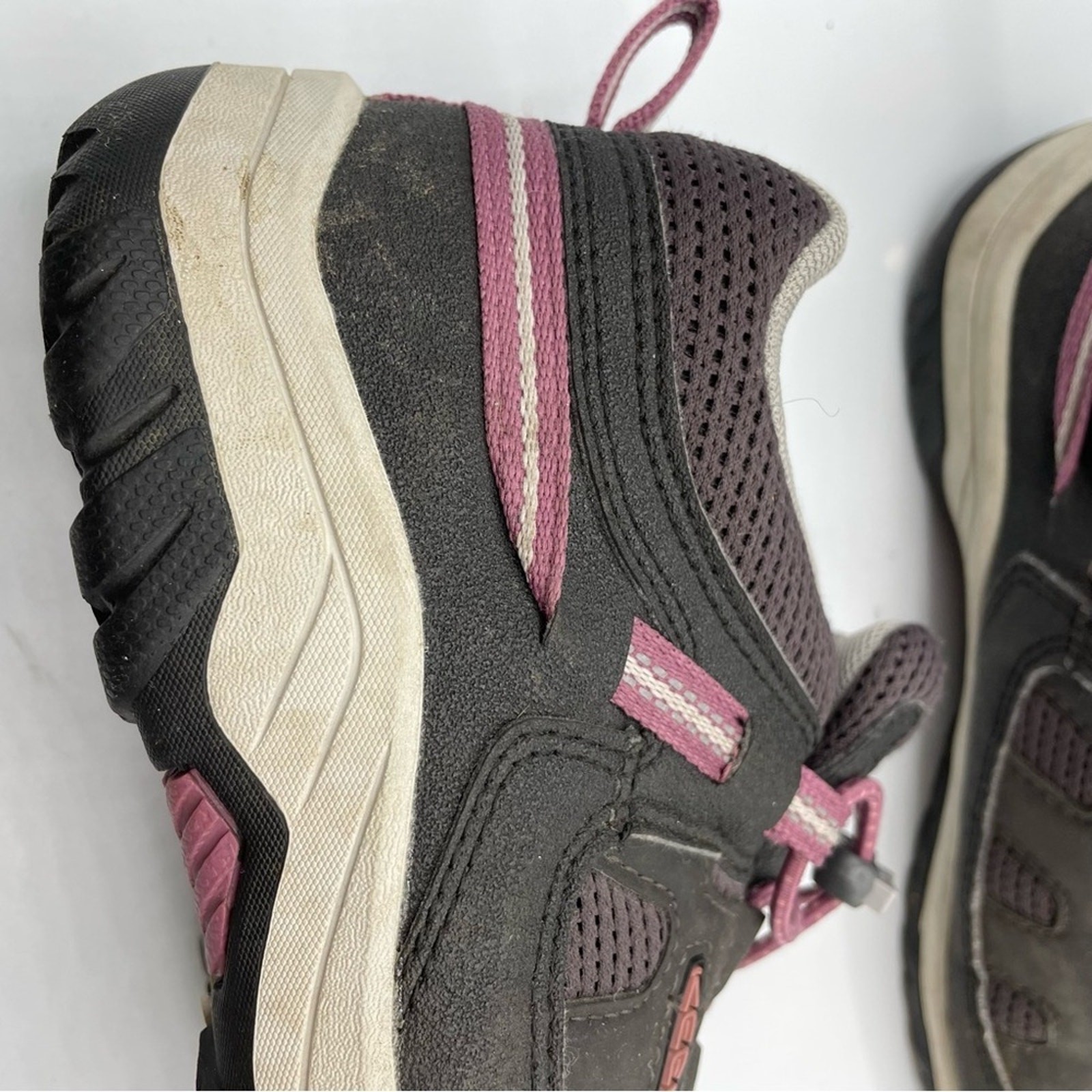 Scarpe da trekking outdoor Keen grigie e viola donna 36 sneakers comode basse