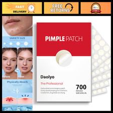 700 Count Pimple Patches for Face - 4 Sizes Acne Spot Treatment, Clear Skin