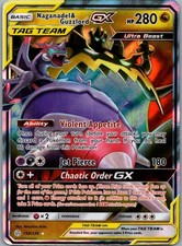 Naganadel & Guzzlord GX 158/236 Holo GX Rare Cosmic Eclipse Pokemon Damaged on eBay