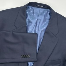 Jos A Bank 1905 New Tradition Men's Blazer 19.75"x 50"x 24.75"x 31.25" Dark Blue