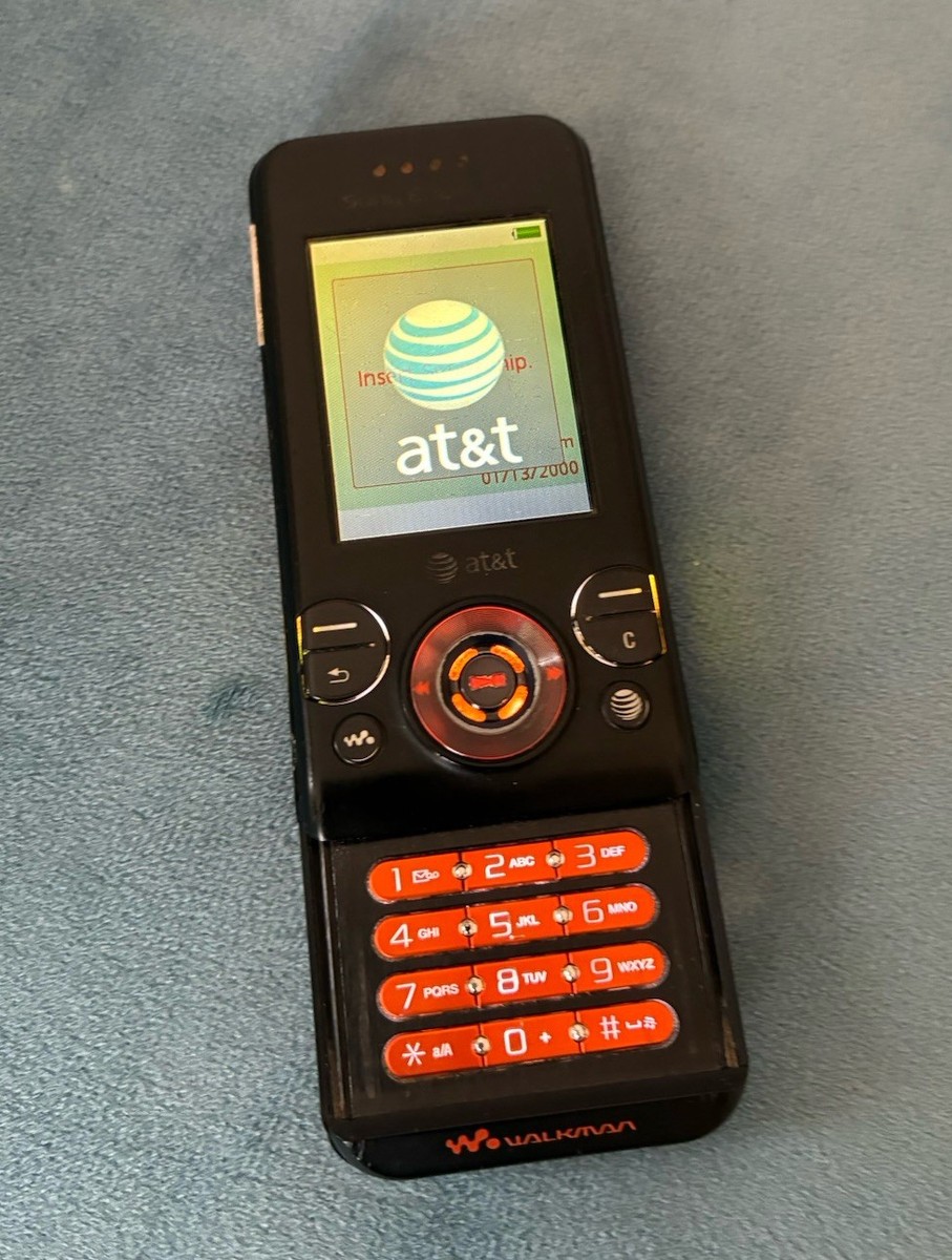 Sony Ericsson Walkman W580i - Boulevard Black & Orange (AT&T