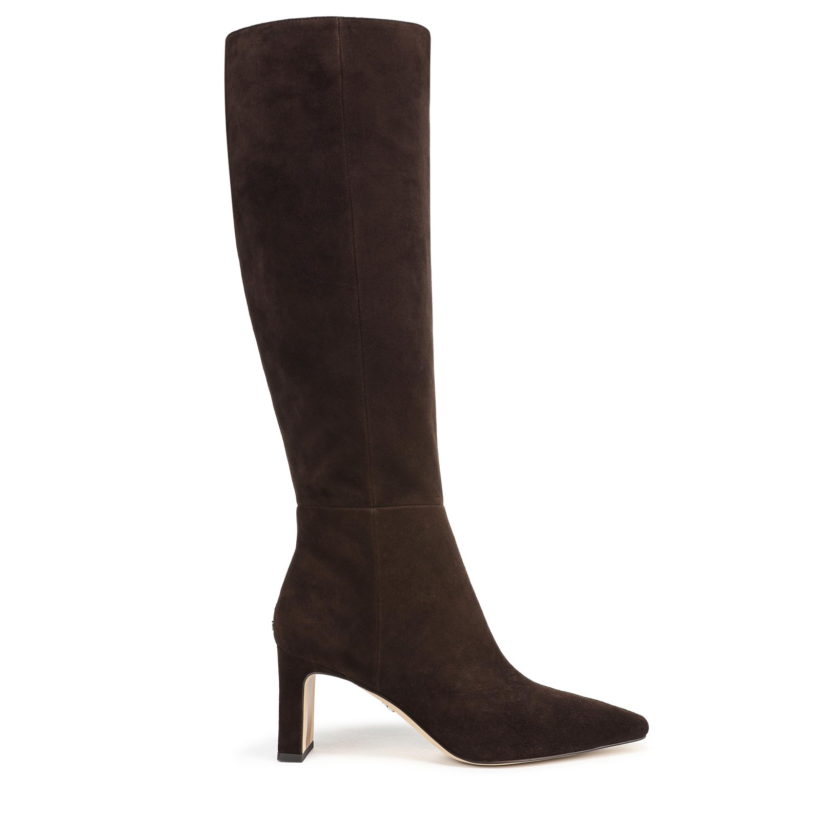 Sam Edelman Women's Sylvia Knee High Boot Chocolate Brown Extra Wide Calf image 6