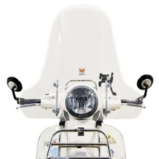 Pare-Brise Paravent Piaggio Vespa GTS 125 2003-2018 Transparent + Supports