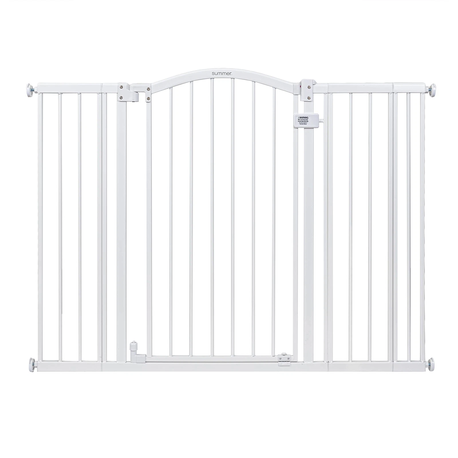Summer Infant Extra Tall & Wide Safety Pet and Fits Openings 29.5-53", White