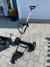 E motion electric golf push cart