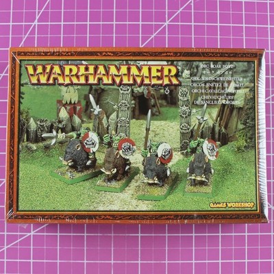 Warhammer Orc Boar Boyz NIB Metal - OOP - Games Workshop Citadel Orcs Boarboyz